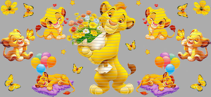 16oz Disney style-D-893